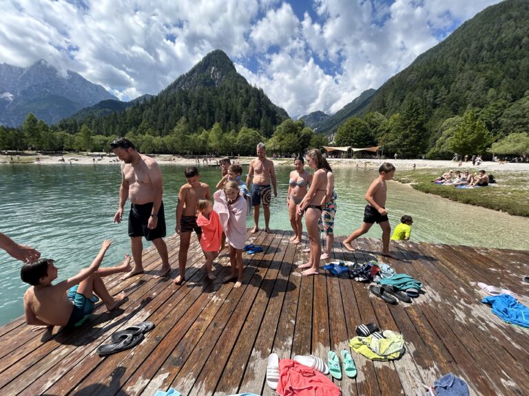 5. dan – Kopanje v Jasni in proga preživetja